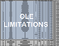AutoCAD Excel OLE Problems